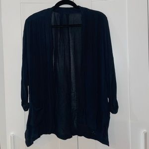 Navy Lightweight Cardigan